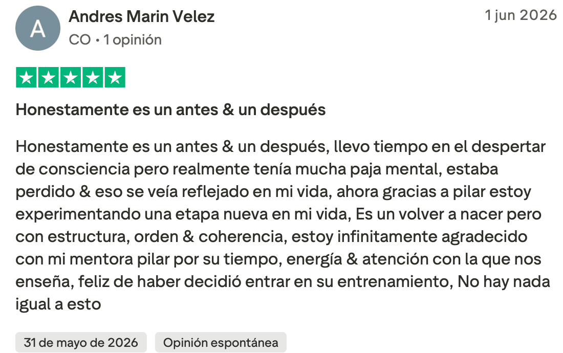 Reseña de Trustpilot 5